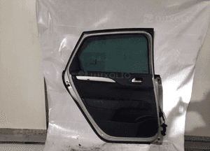 Drzwi tył tylne lewe citroen C4 2 gen. ezrc srebrne 5D 5 drzwi hb 7