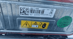 Opornica nagrzewnicy e-berlingo mokka e 208 e 2008 9821712680 5