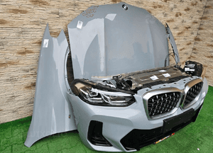 Maska błotniki zderzak pas przedni chłodnice lampy bmw X3 X4 G01 G02 C4P 2