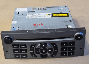 Peugeot 407  Citroen C5 radio radioodtwarzacz CD RD4 N1 9660647877 N2 9650575077 9646871777 9
