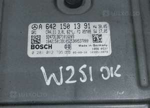 Komputer mercedes r-klasa W251 3.0 cdi 2005-2009 0281012795 A6421501391 4