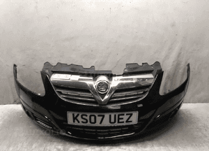 Zderzak przód przedni opel corsa d Z20R czarny 1