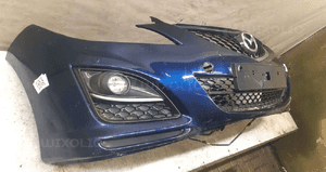Zderzak przód przedni do mazda 6 gh ii 2 lift fl granat granatowy 35J halogeny 4