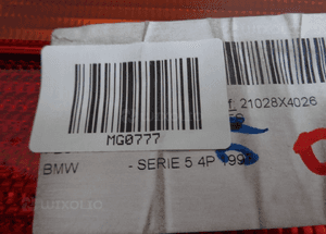 Lampy tylne prawa lewa europa bmw 5 E-39 4