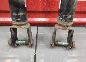 JAGUAR XF II X260 3.0D AMORTYZATOR MCPHERSON PRAWY LEWY PRZÓD ORYG 9