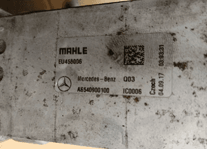 Intercooler chłodnica intercoolera Mercedes E-Klasa W213 2.0 CDI A6540900100 10