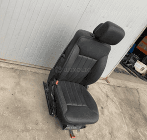 MERCEDES R 251 ML GL 164 fotel przód czarny WENTYLOWANY skora 2