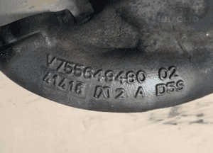 Kolektor wydechowy Peugeot 308 T7 1.6 THP V755649480 6