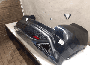 Zderzak tył tylny do honda civic viii 8 ufo B92P czarny s-type r-type 3