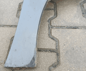 Peugeot 207 blotnik przod przedni prawy 3