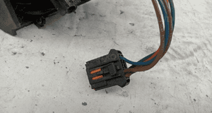 PEUGEOT 206 lusterko lewe zewnętrzne elektryczne 5 PIN 4