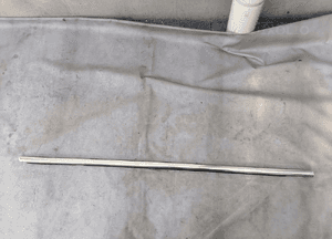 Listwa zgarniająca prawa lewa przód tył Porsche Cayenne 2 II 7P0837476E 1