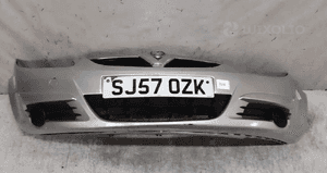 Zderzak przód przedni opel corsa d kod kolor Z157 Z176 srebrny 1
