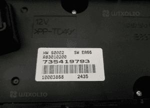 Panel klimatyzacji nawiewu Fiat Grande Punto 735419793 6