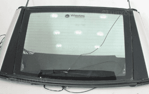 Dach zawiasy szyba 744 mercedes sl R230 03 5