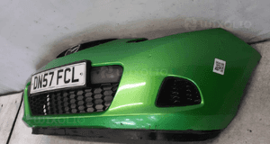 Zderzak przód przedni mazda 2 ii de 36A zielony limonka 3