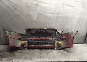 Zderzak przód przedni citroen C2 kkn czerwony lift fl halogeny 4