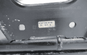 Obudowa pokrywa akumulatora mocowanie baterii mercedes a W177 A2473400900 6