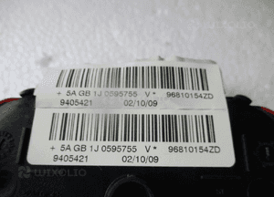 AIR BAG PODUSZKA POWIETRZNA KIEROWCY PEUGEOT 308 T7 I 1 96810154ZD 3