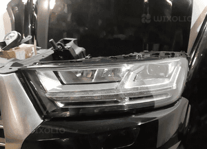 AUDI Q7 4M Przód Maska Zderzak Lampy Pas - 13399 7