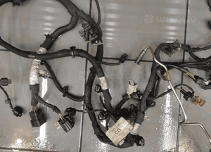 JAGUAR XF X250 3.0D WIĄZKA PRZEWODÓW INSTALACJA SILNIKA KABLE ORYGINAŁ 6