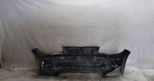 Zderzak przód przedni do bmw E87 1 spryski xenon halogeny quarzblau szary błękitny 5