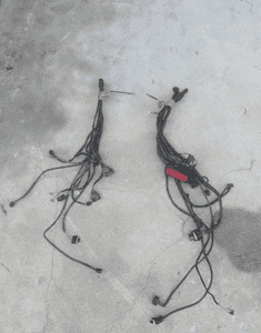 MERCEDES cls 219 e 211 wiązka elektryczna z fartucha do lamp lewa prawa abs xenon 4