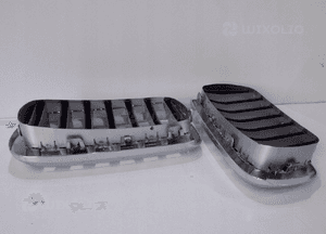 BMW X5 F15 Nerki/Grill Zderzaka Silver/Chrom - 3824 9
