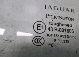 JAGUAR XK X150 SZYBA LEWA PRZEDNIA przód 6