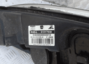 Fiat doblo ii combo d lampa lewa przód 51817939 anglik radom 5