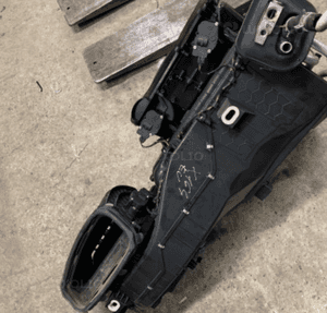 mercedes ML GL 164 nagrzewnica europa belka rura Rezystor dmuchawy silniczek klap 2