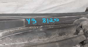Pas przedni audi A4 B7 belka wzmocnienie czołowe chłodnica wody 1 wentylator obudowa diesel manual 3