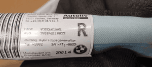 Kurtyna airbag boczna prawa BMW 3 E46 8582681662 5