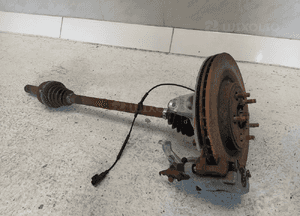 JAGUAR XF X250 3.0 ZWROTNICA PÓŁOŚ TARCZA PIASTA ŁOŻYSKO ZACISK TYŁ TYLNY LEWY 2