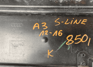 Audi A3 s-line 8V3 atrapa grill 12-16 3