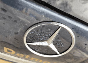 Mercedes ML 163 lift  klapa szyba zamek klapy granatowa 189 antena emblemat 4