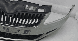 Zderzak przedni skoda fabia ii LF7W 2011 9
