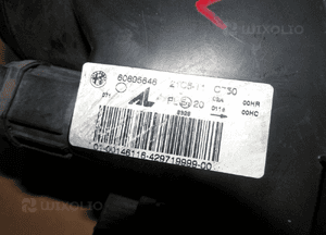 Lampa przednia lewa prawa alfa romeo 156 lift 60695647 60695646 6