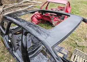 Błotnik Ćwiartka LY9B Poszycie Słupek Próg Podluznica Dach Panorama Audi A4 B8 Kombi Avant 9