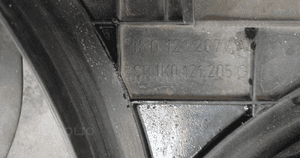 Audi A3 vw seat 2.0 tdi wentylatory 1K0121207AA 3