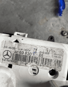 Mercedes   b 245 A169  panel klimatyzacji 3