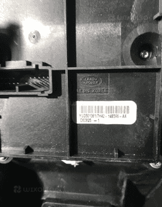 Konsola środkowa panel wybieraka przełącznik zjazdowy YUD501361 Range Rover 3 III LM L322 2006-2009 4