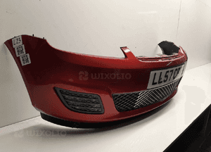 Zderzak przód przedni ford fiesta MK.6 6 vi lift fl T5 bordo bordowy 3