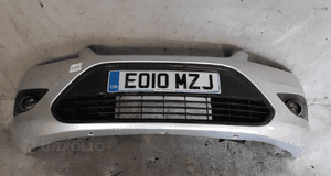 Zderzak przód przedni ford focus MK.2 2 ii lift fl 03 srebrny halogeny 1