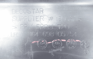 Listwa nakładka progowa prawa mercedes gl W164 8