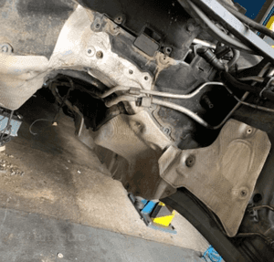 mercedes ml gl 164 Osłony termiczne wyciszenie blacha  osłona 2