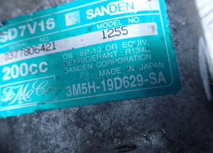 KOMPRESOR KLIMATYZACJI MAZDA 3 BK FORD FOCUS 3M5H-19D629-SA RADOM 4