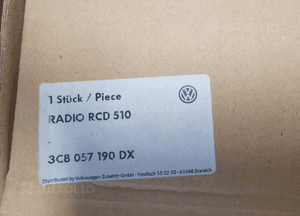 Radio RCD 510 Volkswagen 3C8057190DX 3C8035190D 5
