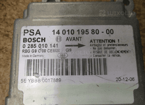 MODUŁ SENSOR AIR BAG SCUDO JUMPY EXPERT 1401019580 2