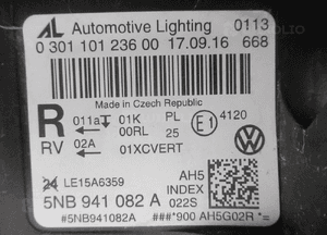Lampa przednia przód vw tiguan ii 2 full led 5NB 5NB941082A 2016-2020 23